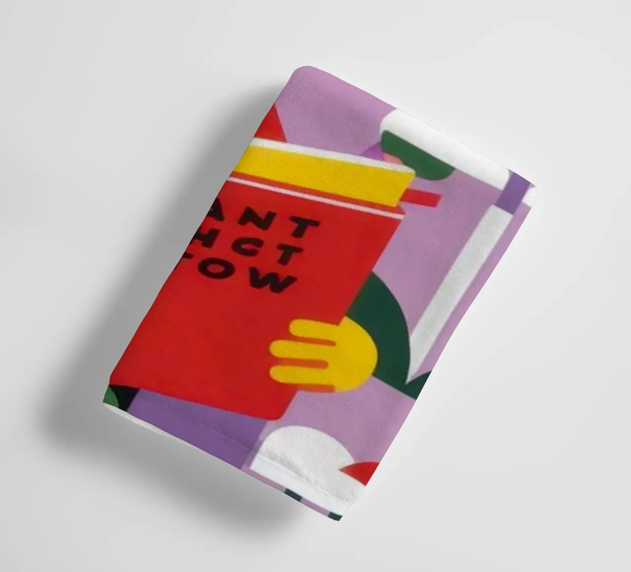 Lezer Nieuw Blad badhanddoek van Solace Light