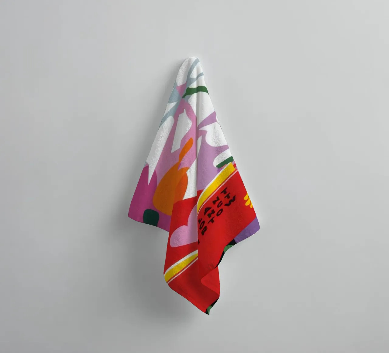 Lezer Nieuw Blad badhanddoek van Solace Light