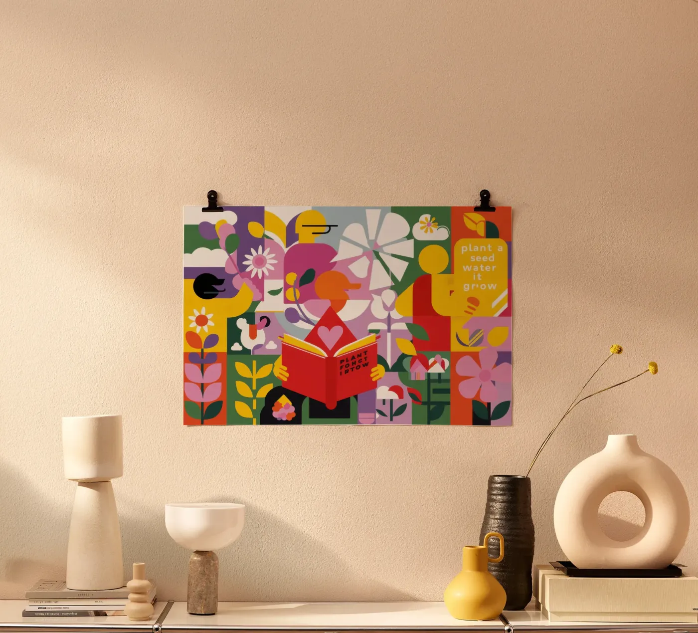 Leser New Leaf Poster von Solace Light