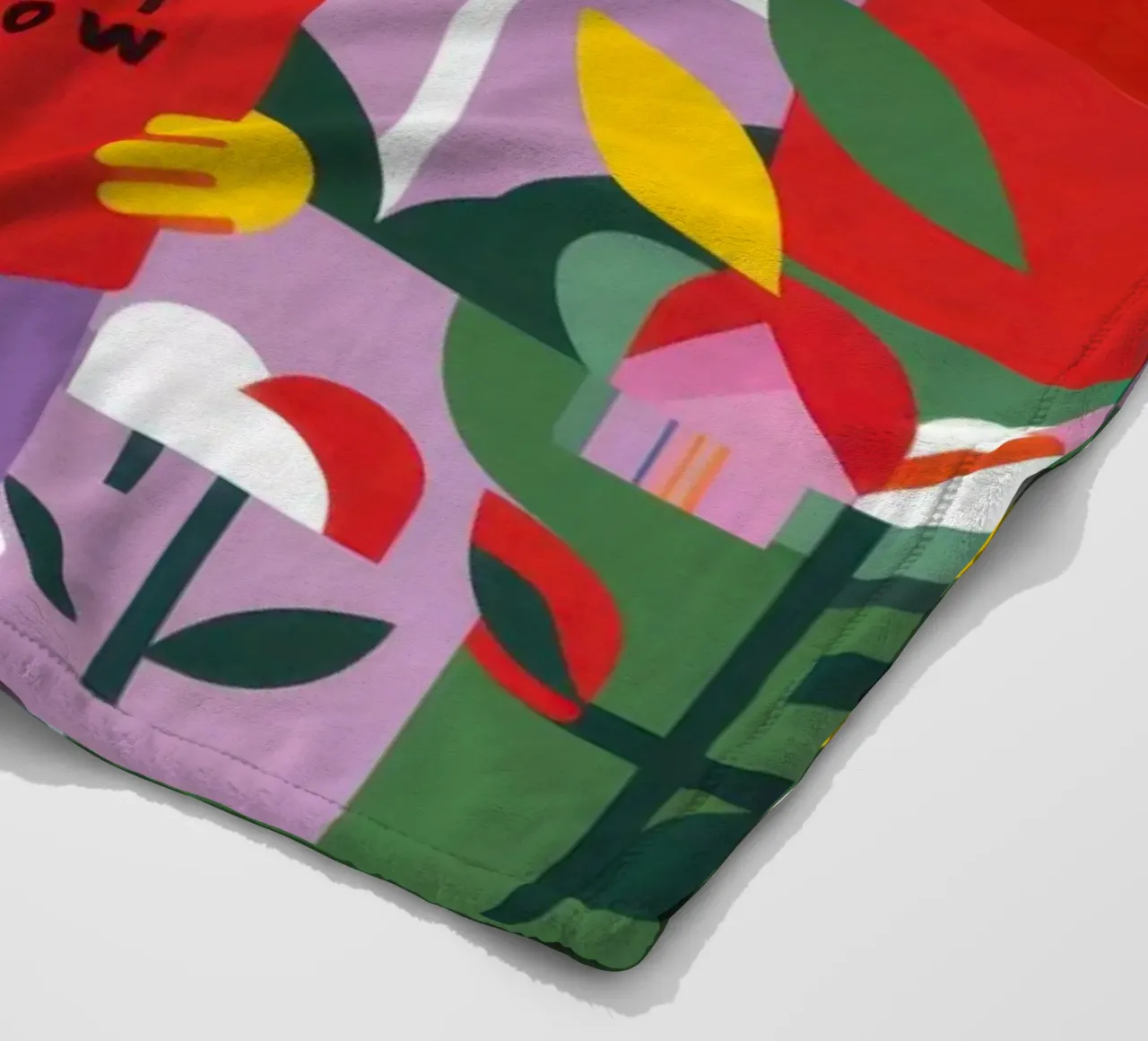 Reader New Leaf fleecedeken van Solace Light