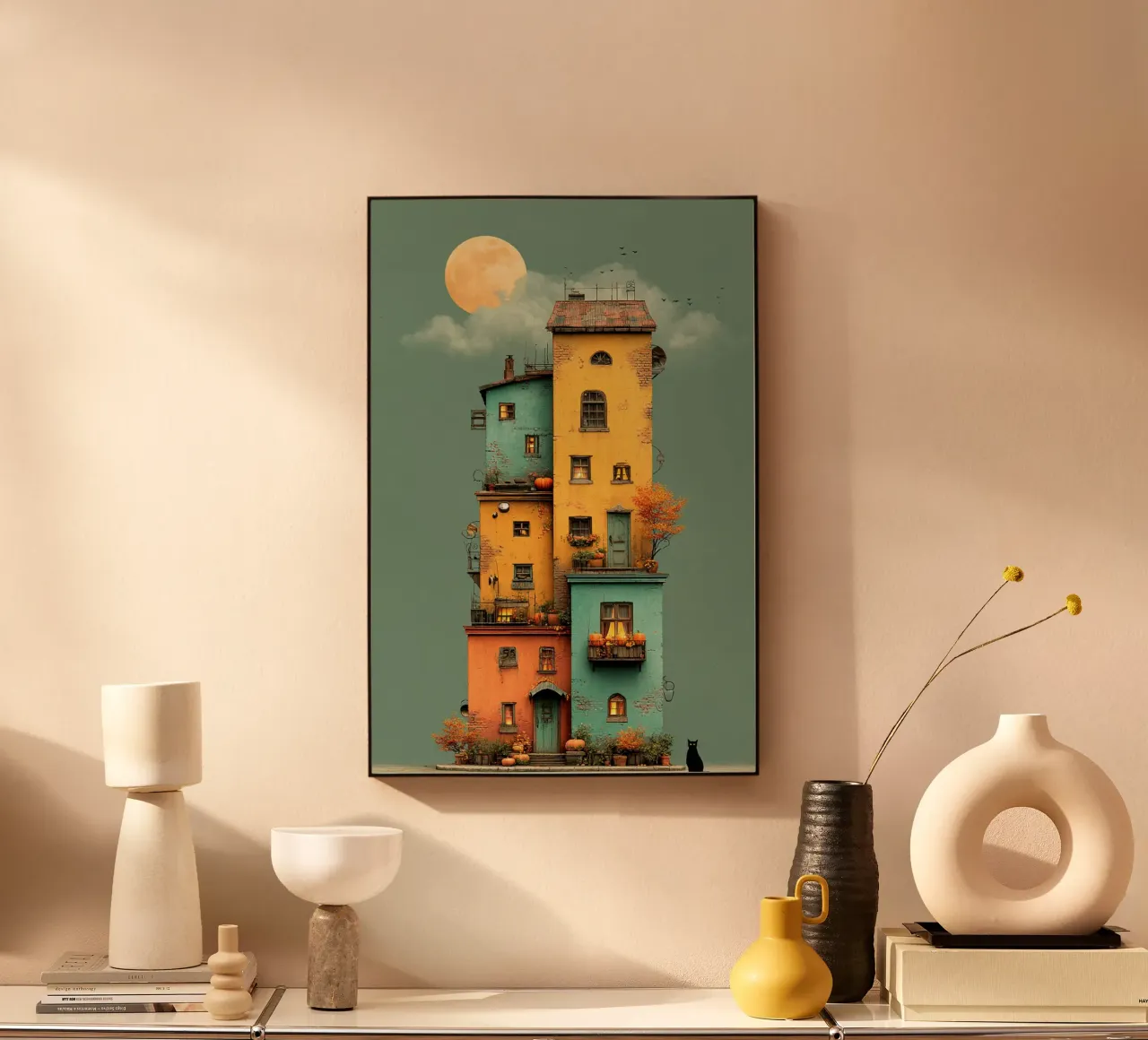 Halloween Tower alluminio dibond da wonderfolk