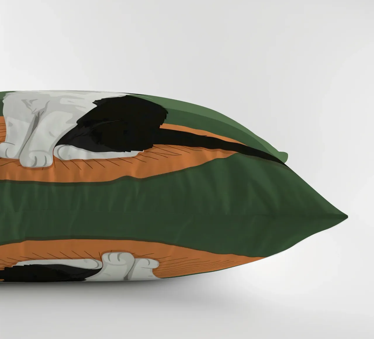 Gatto Tuxedo in posa cuscino da Solace Light