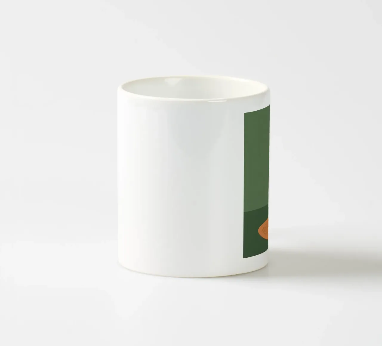 Gatto Tuxedo in posa tazza in ceramica da Solace Light