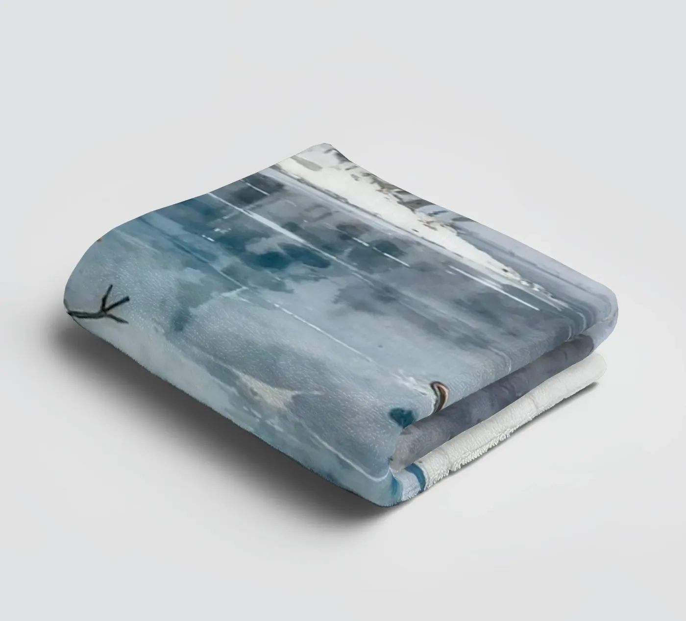 Spooky halloween Ghost towel by EverLuvv Studio
