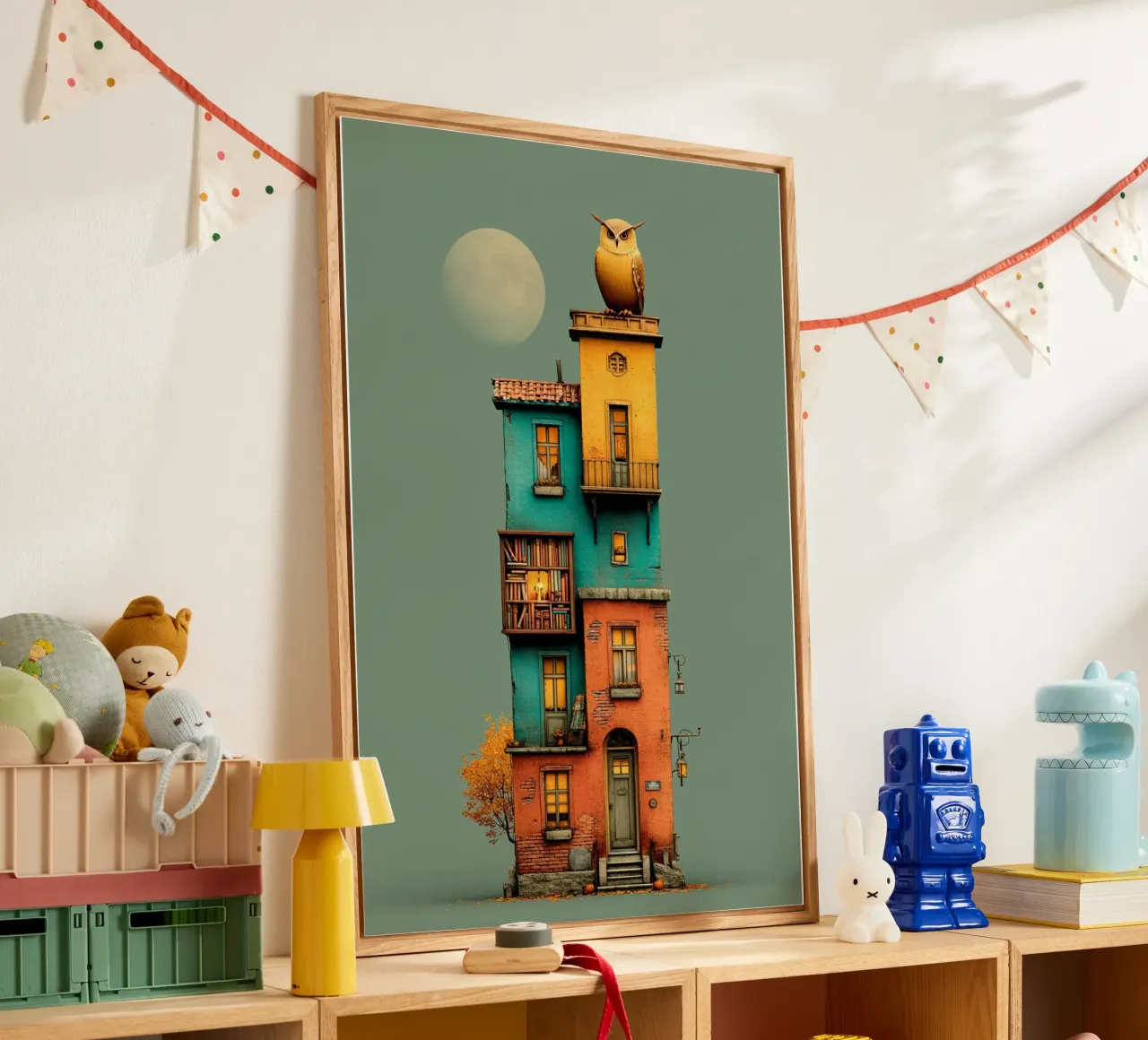 Owl Library plexiglass da wonderfolk