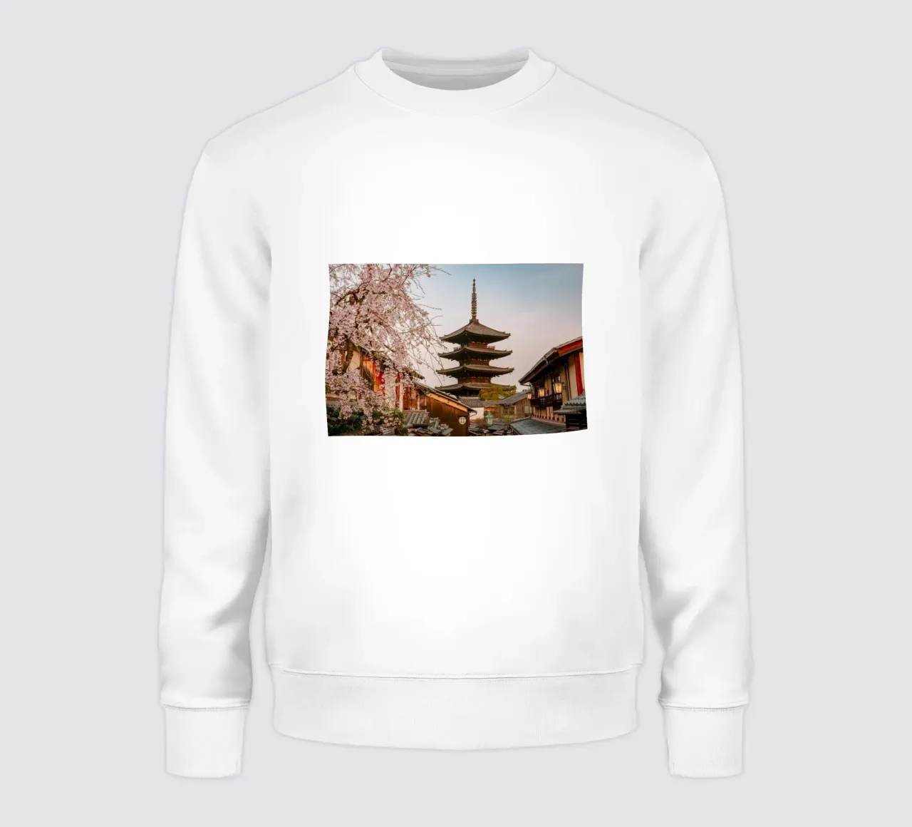 L'alba a Kyoto, Giappone felpa da mbgraphx2