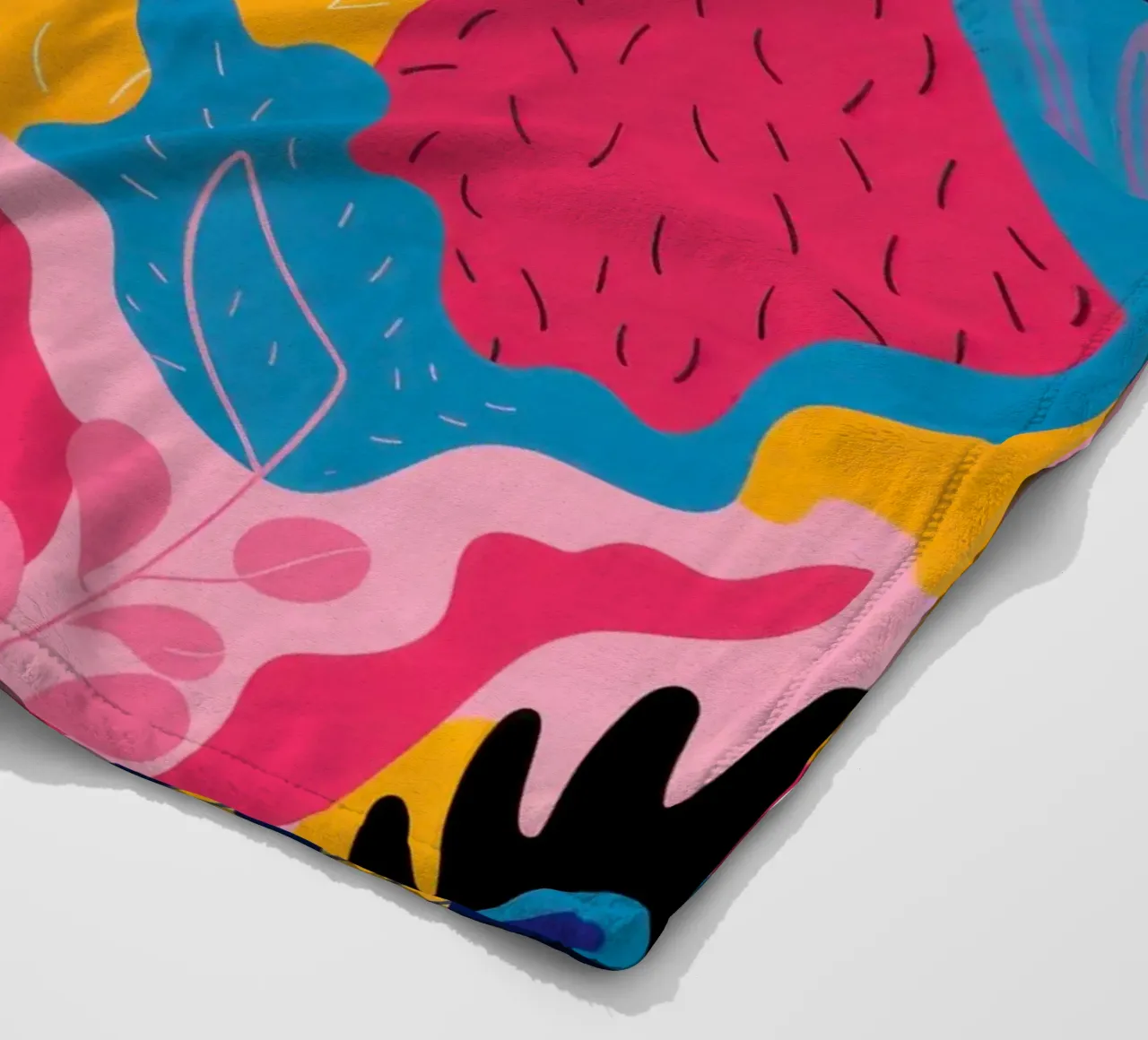Sorellanza in fiore coperta in pile da Solace Light