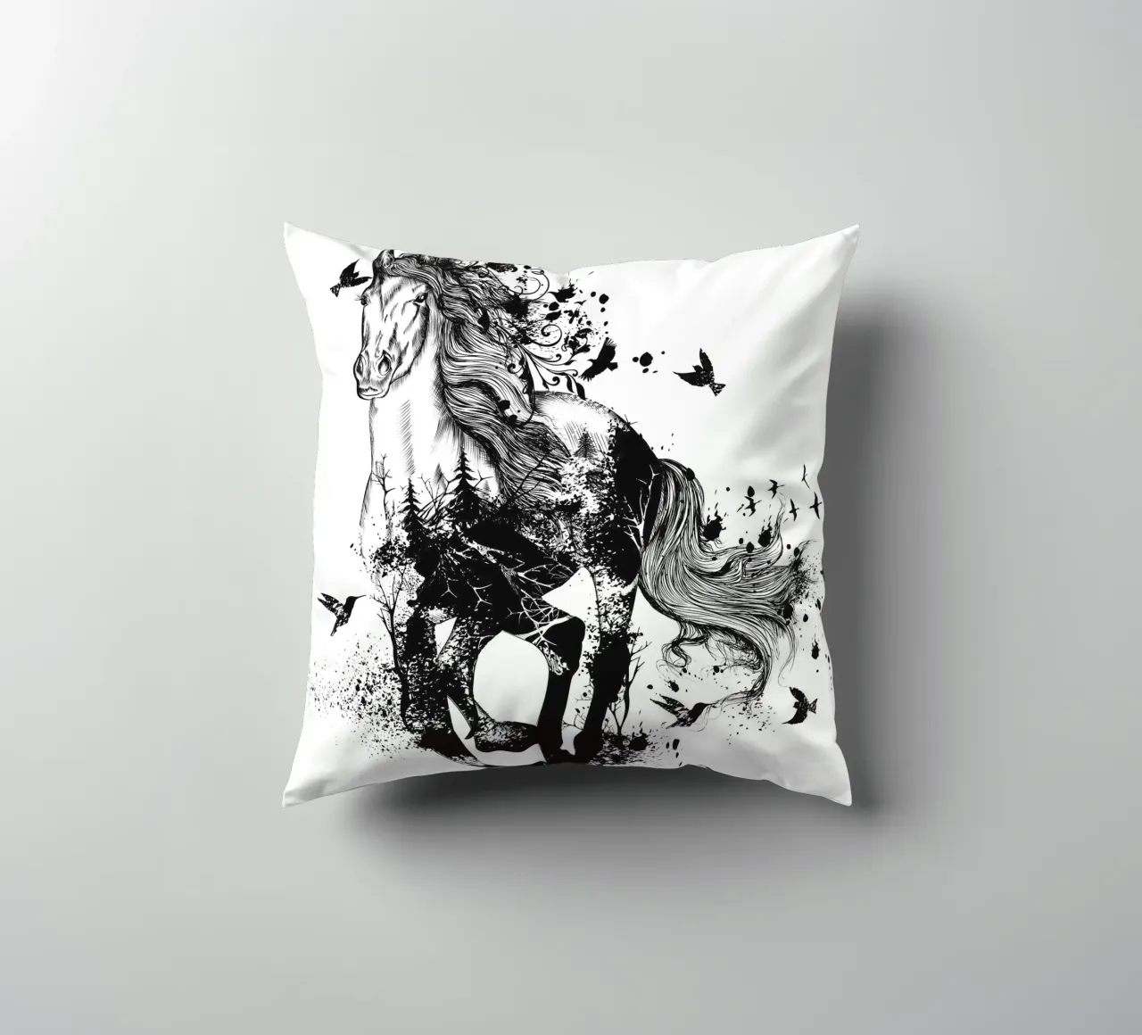 Stallion cuscino da Artsy Bessy