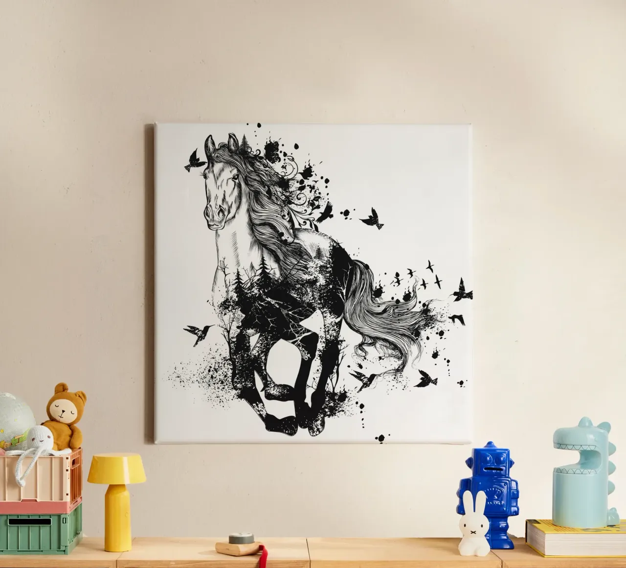 Stallion tela da Artsy Bessy