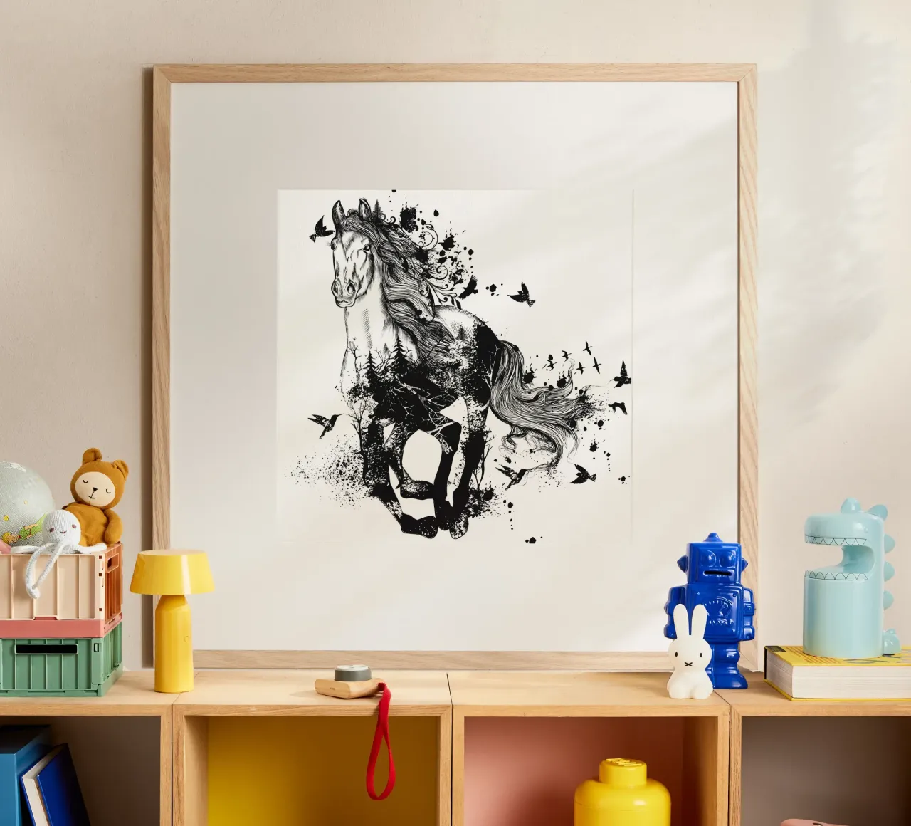 Stallion carta hahnemühle da Artsy Bessy