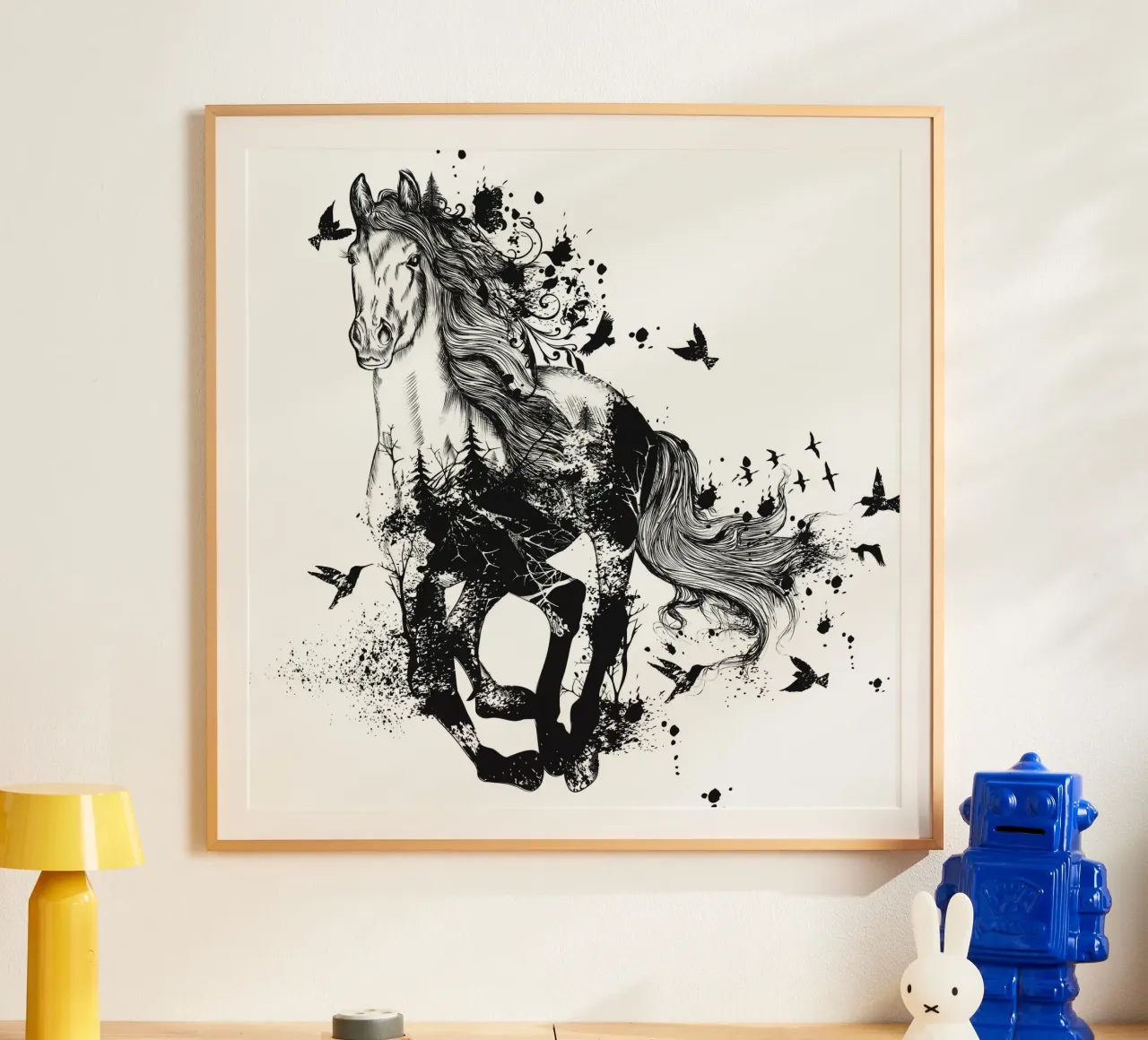 Stallion carta hahnemühle da Artsy Bessy