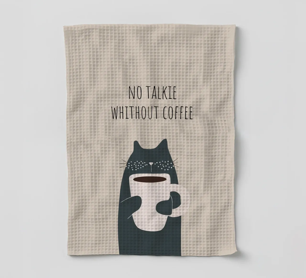 Non si parla senza caffè canovaccio da cucina da Imaginative