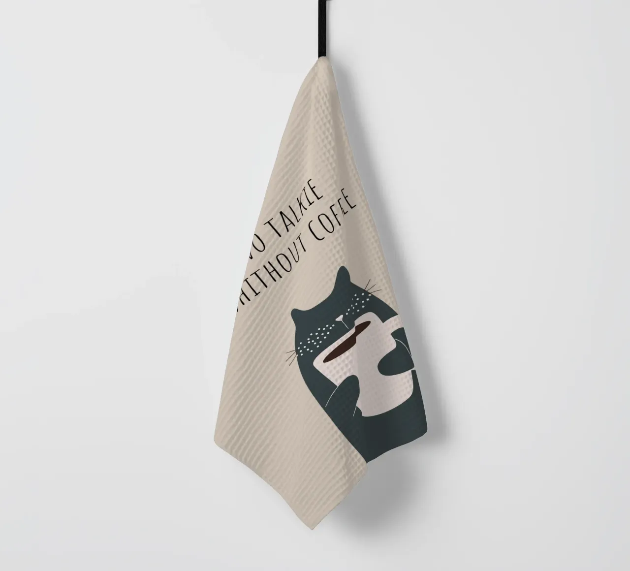 Non si parla senza caffè canovaccio da cucina da Imaginative
