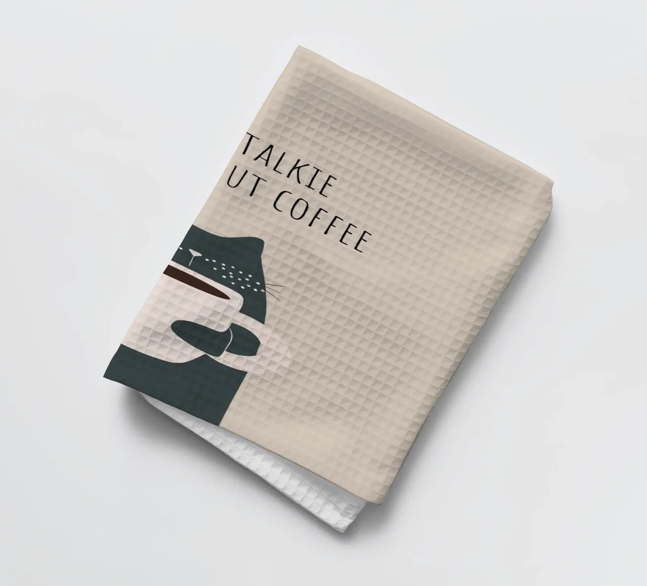 Non si parla senza caffè canovaccio da cucina da Imaginative