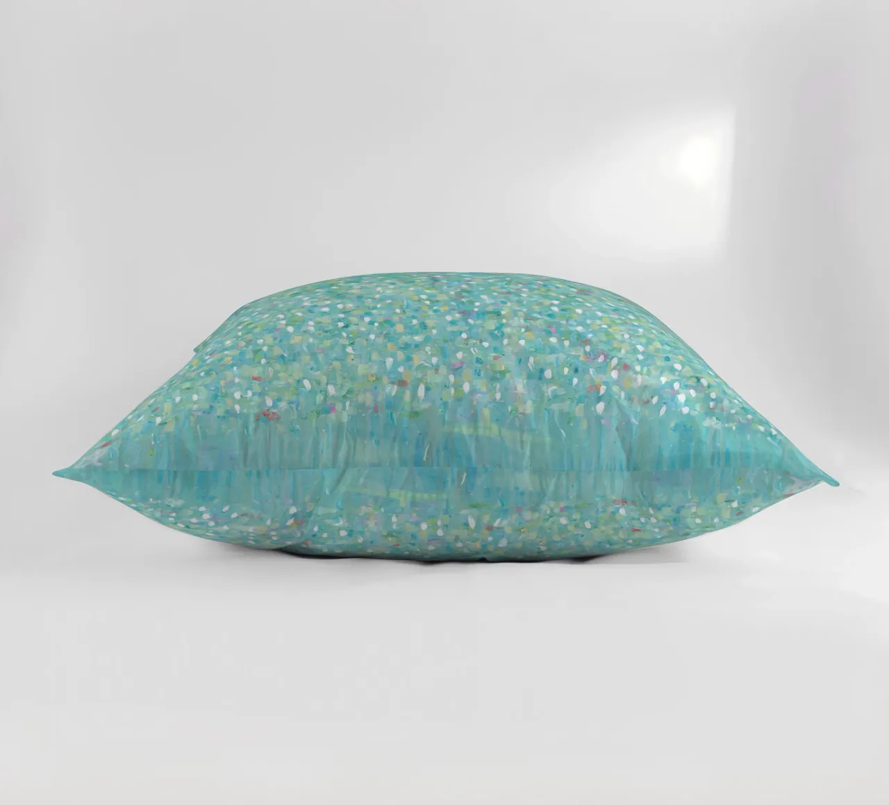 Clean Rainfall decorative cushion by Helen Joynson