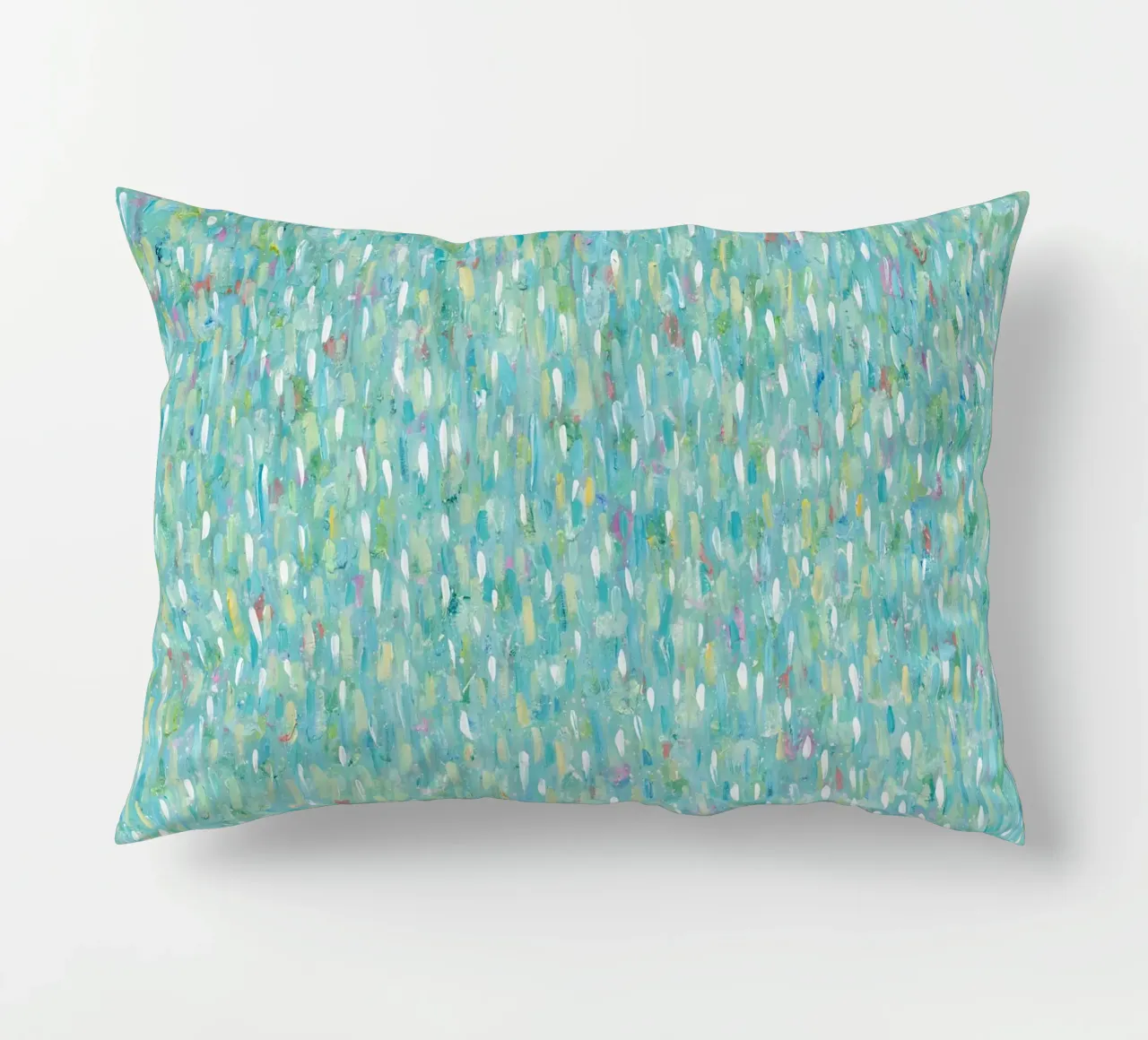 Clean Rainfall decorative cushion by Helen Joynson