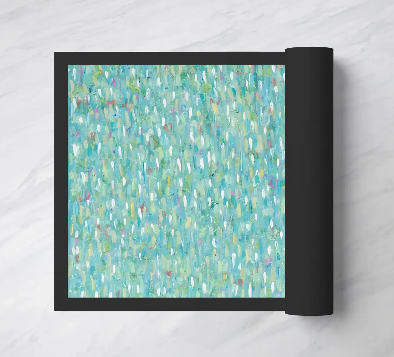 Clean Rainfall doormat by Helen Joynson