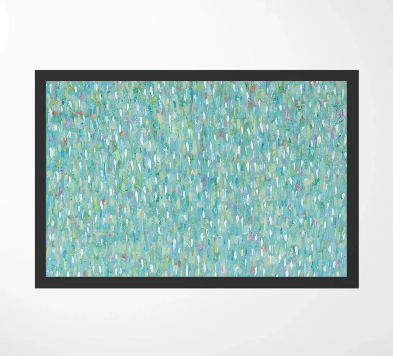 Clean Rainfall doormat by Helen Joynson