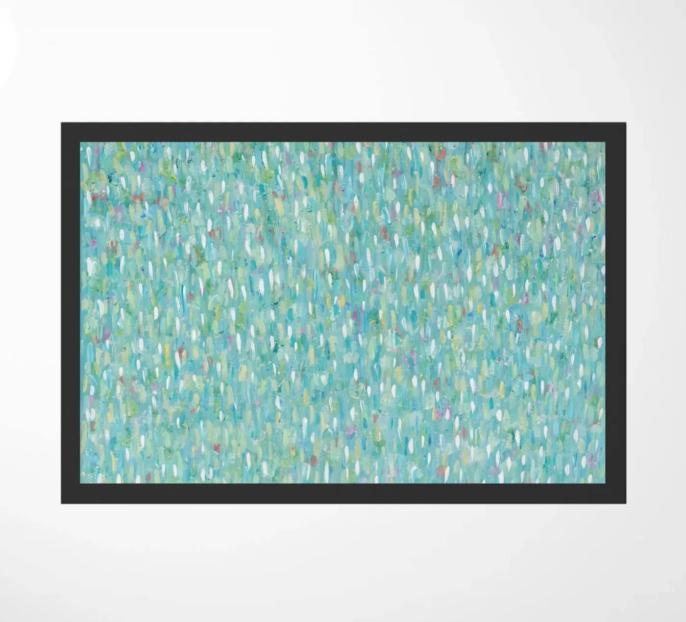 Clean Rainfall doormat by Helen Joynson