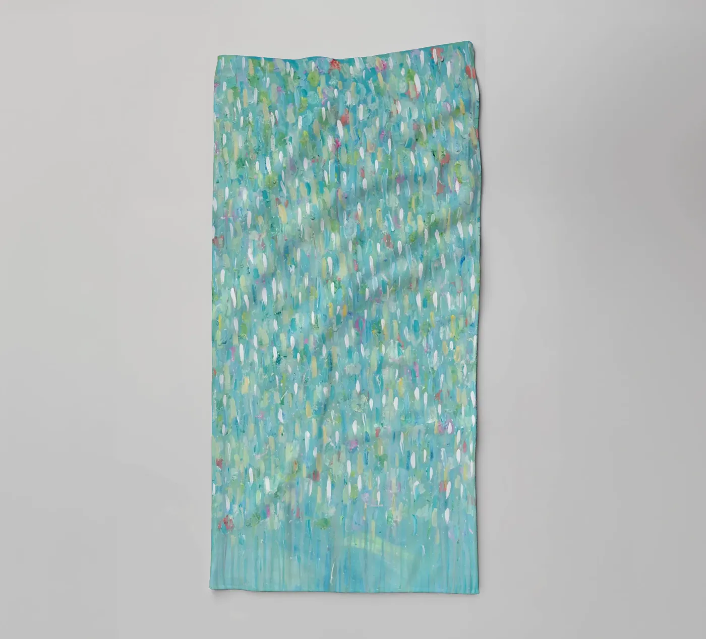 Clean Rainfall towel by Helen Joynson