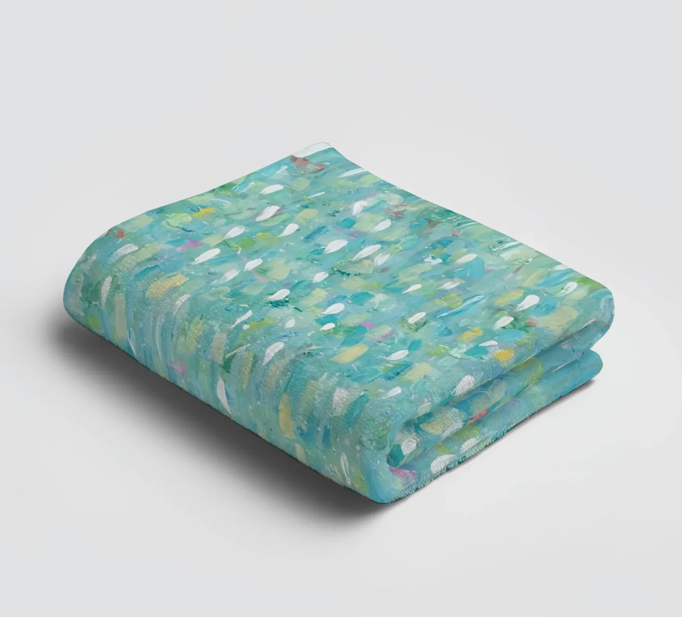 Clean Rainfall towel by Helen Joynson