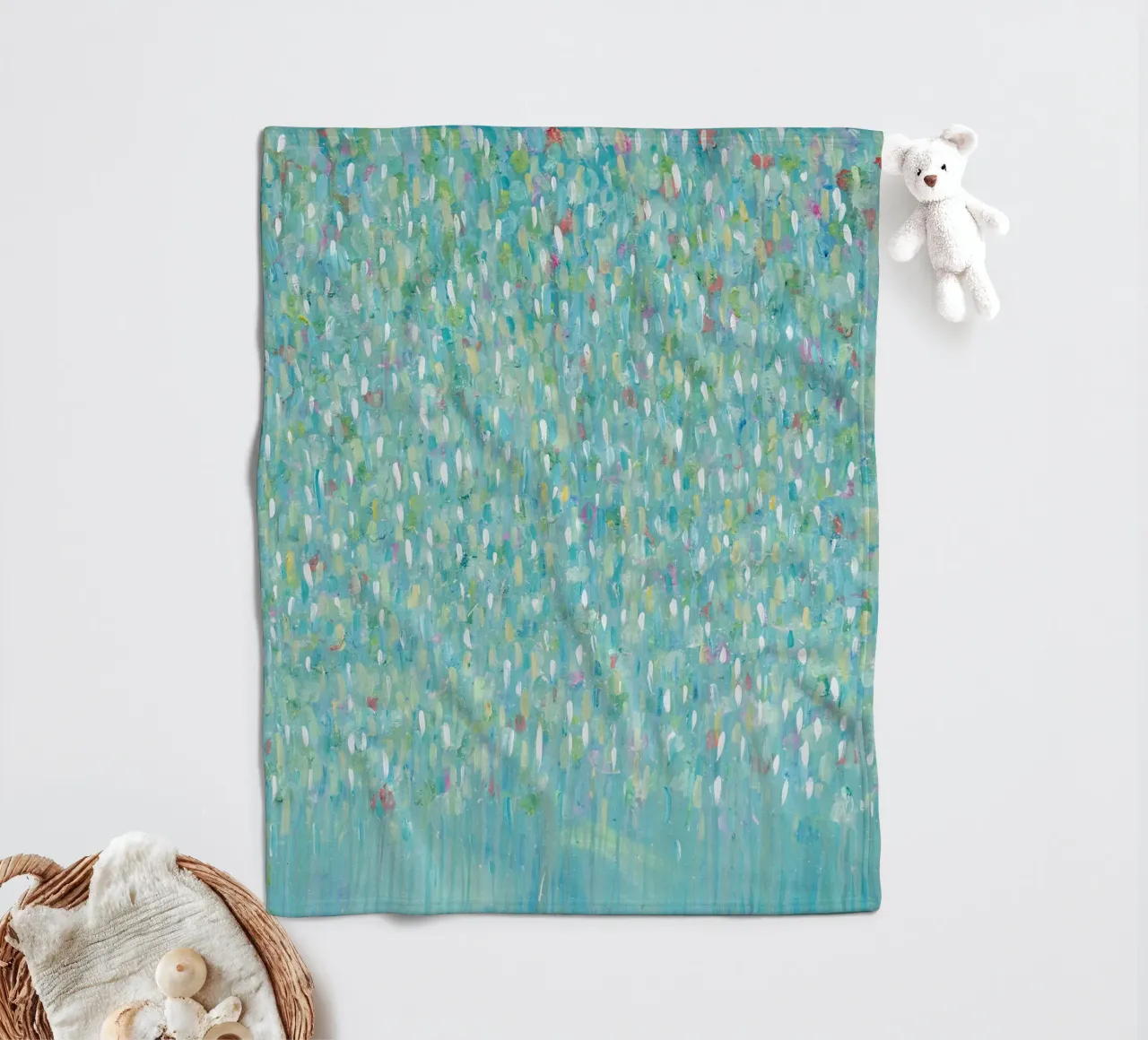 Sauberer Niederschlag Fleecedecke von Helen Joynson