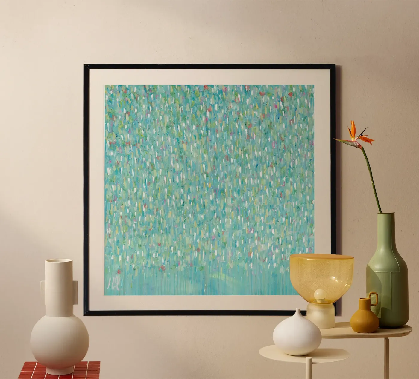 Clean Rainfall Poster von Helen Joynson