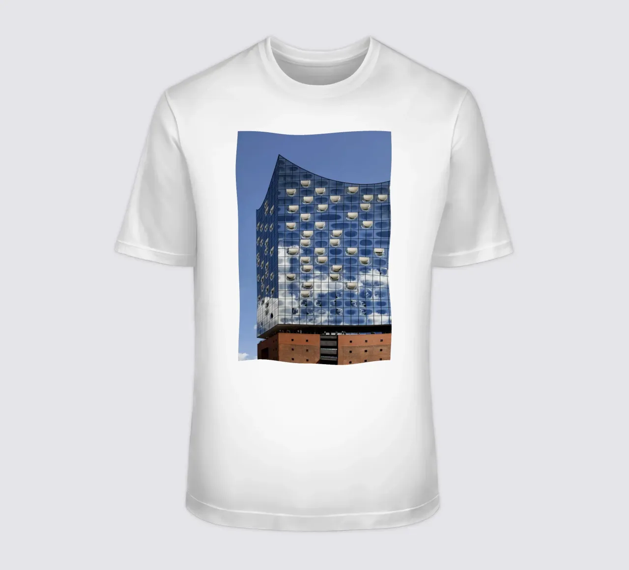 Elbphilarmonie, Amburgo t-shirt da art picture