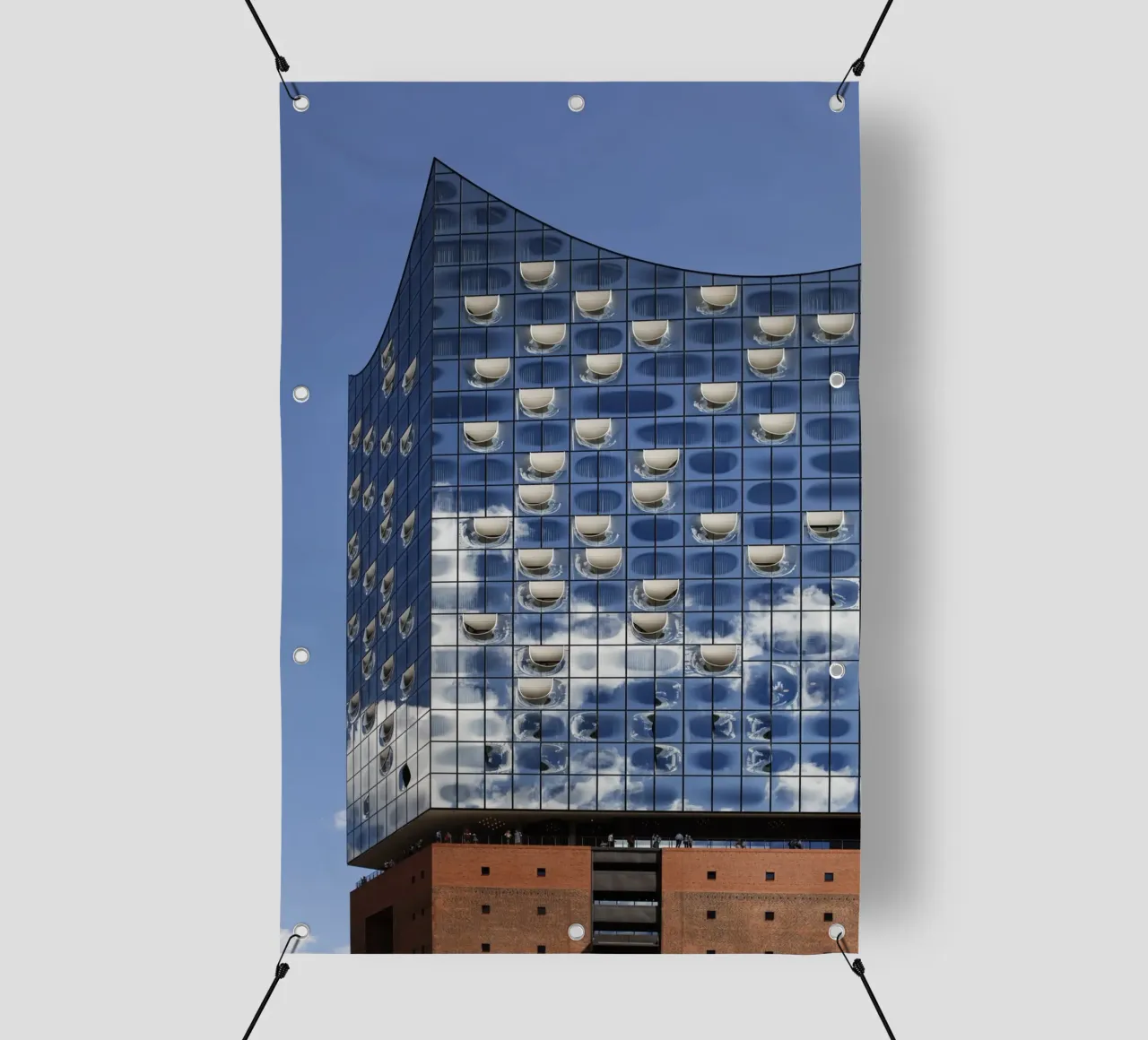 Elbphilarmonie, Amburgo telo in pvc da art picture