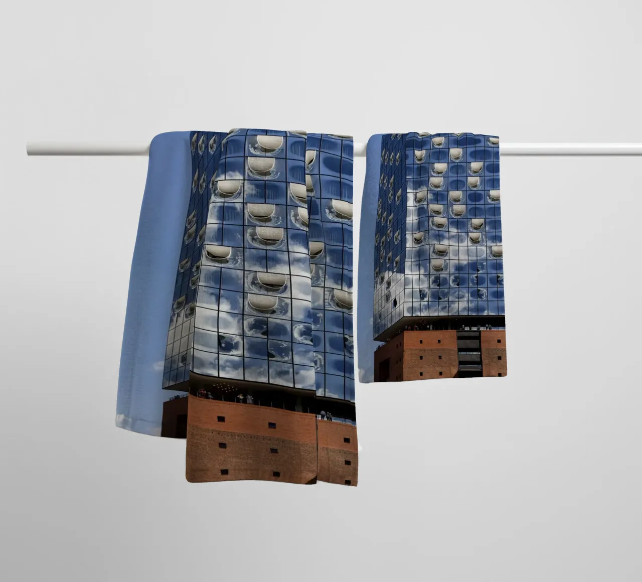 Elbphilarmonie, Amburgo asciugamano da bagno da art picture