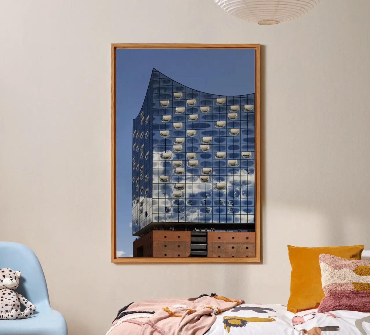 Elbphilarmonie, Amburgo alluminio dibond da art picture