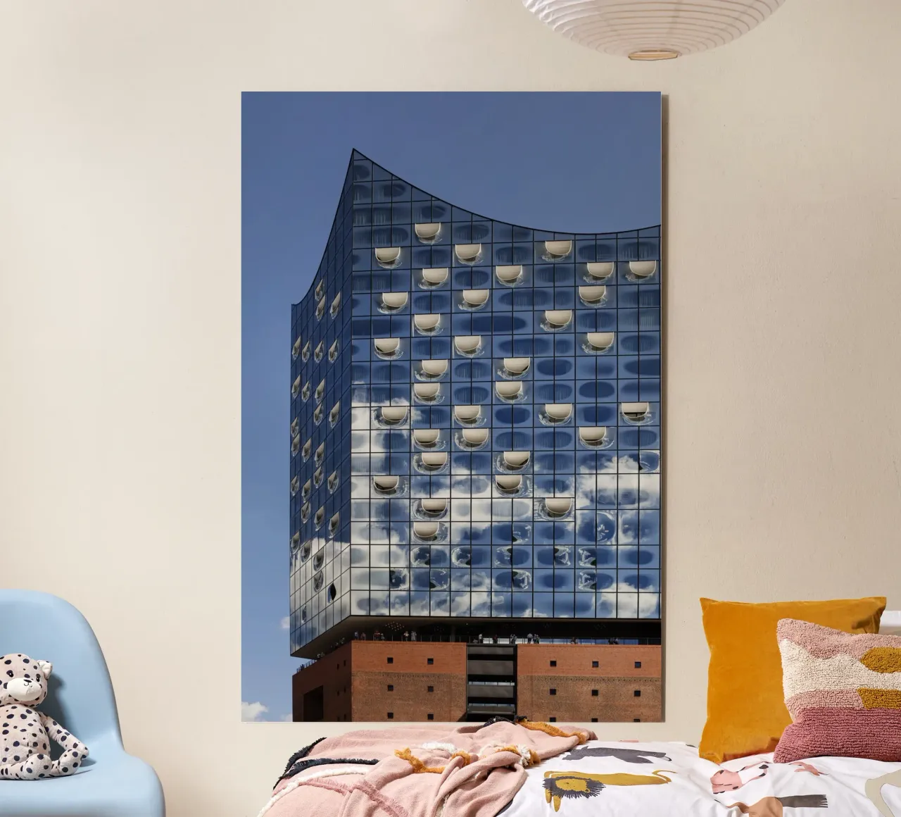 Elbphilarmonie, Amburgo alluminio dibond da art picture