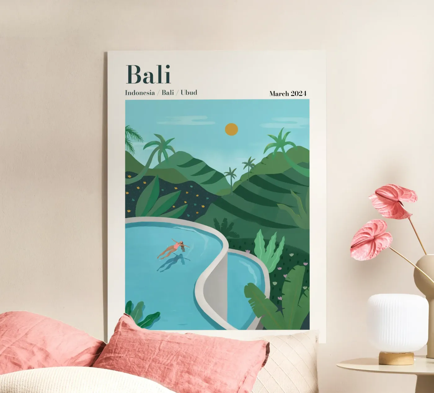 Personalized Travel Poster plexiglass da PetrArts