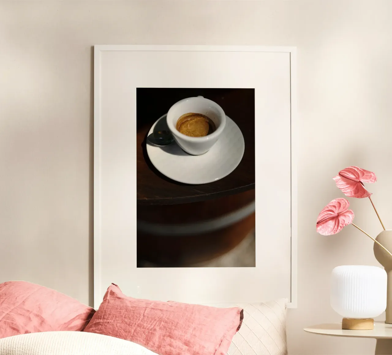 Espresso in Friaul, Italien carta hahnemühle da atmospheric pictures