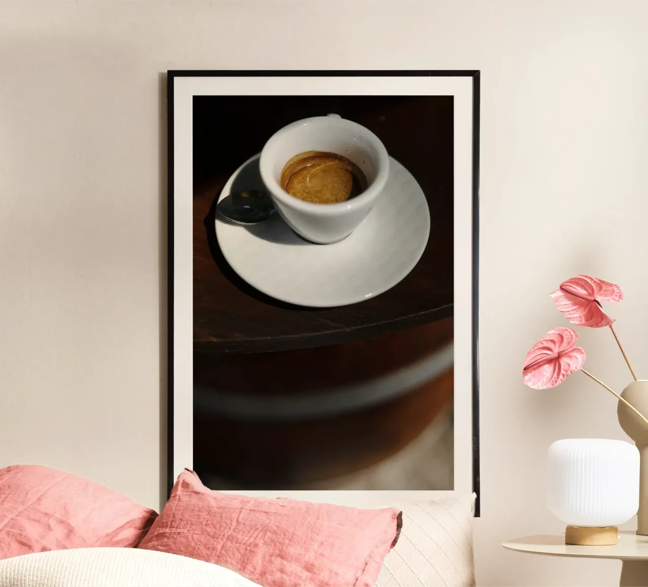 Espresso in Friaul, Italien carta hahnemühle da atmospheric pictures