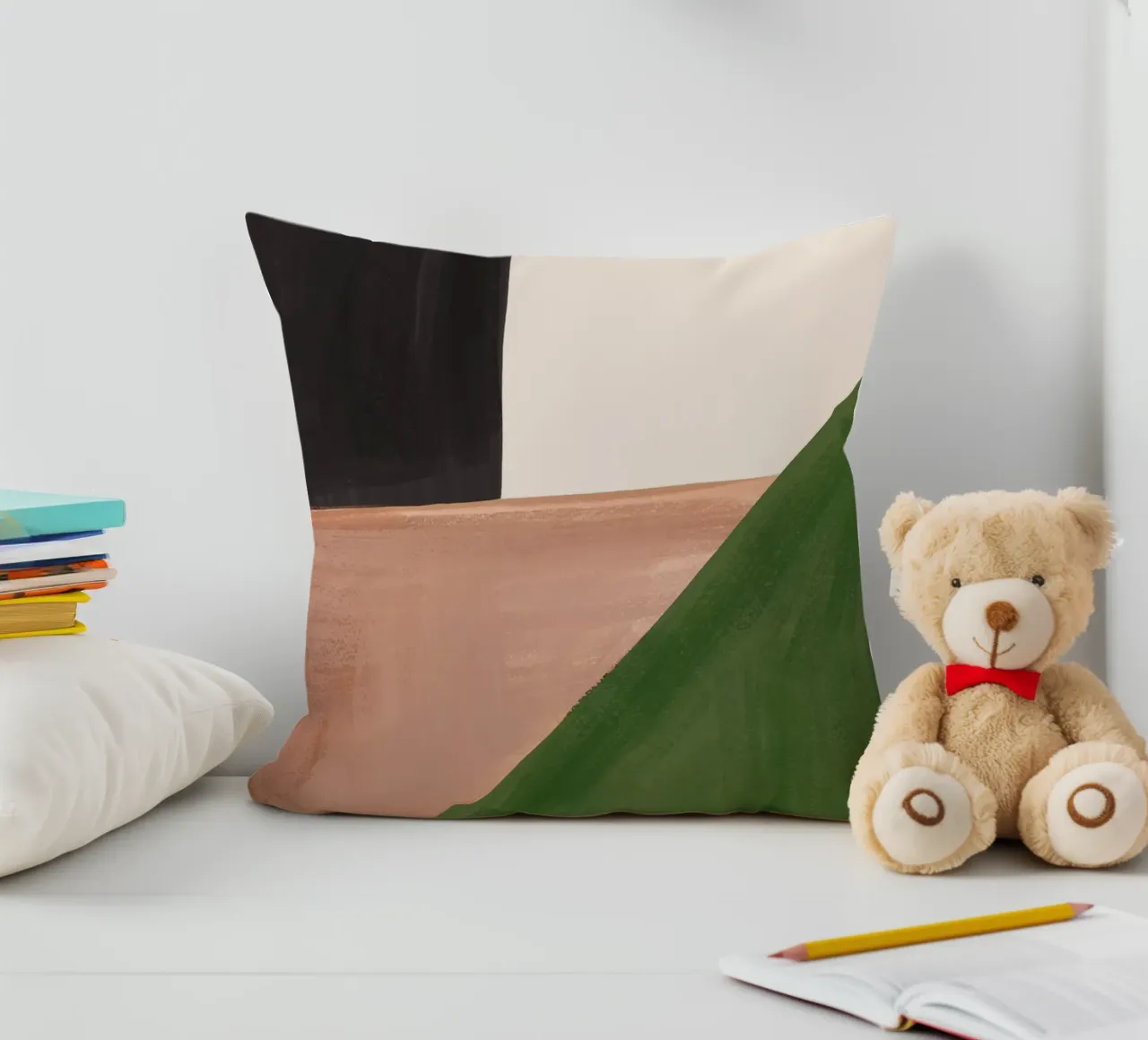 Forme astratte moderne e minimali 23 cuscino da ThingDesign