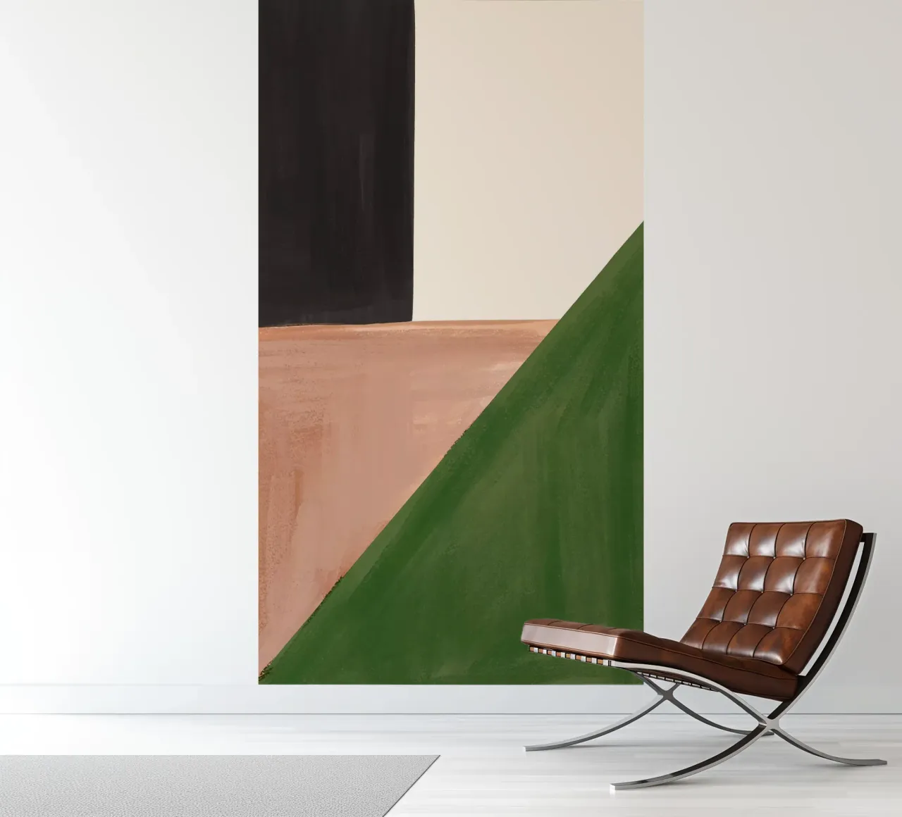 Modern Abstract Minimal Shapes 23 photo wallpaper by ThingDesign