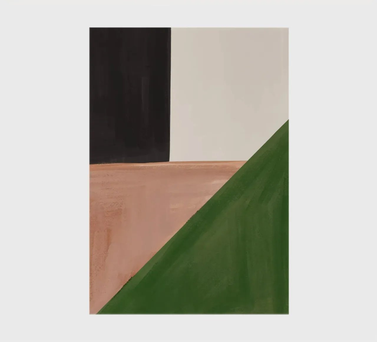 Modern Abstract Minimal Shapes 23 notebook by ThingDesign