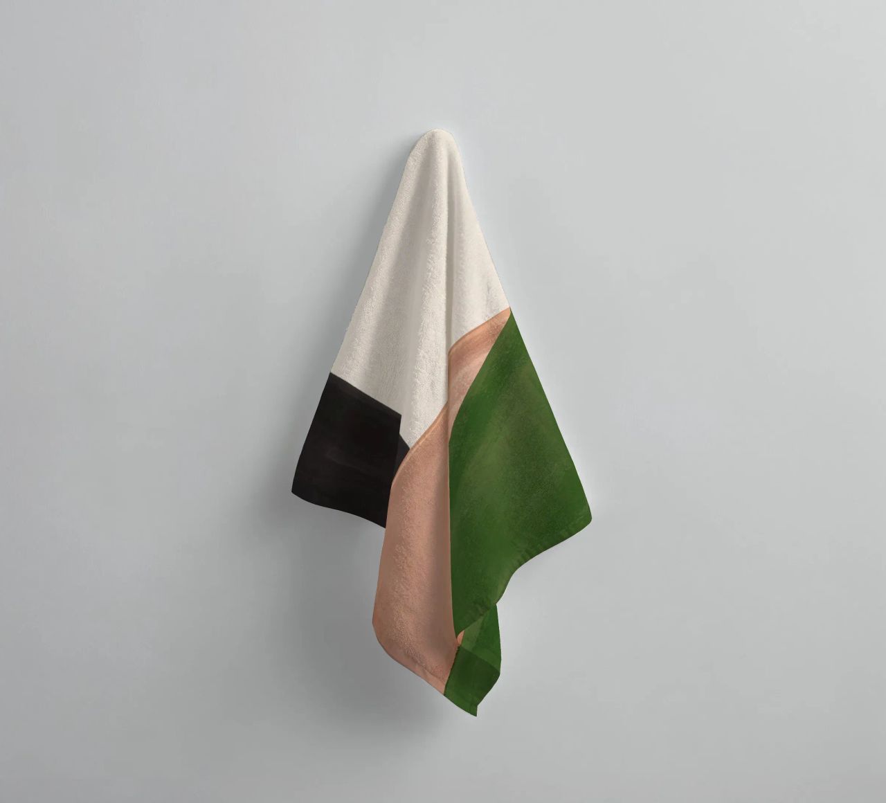 Moderne abstrakte minimale Formen 23 Handtuch von ThingDesign