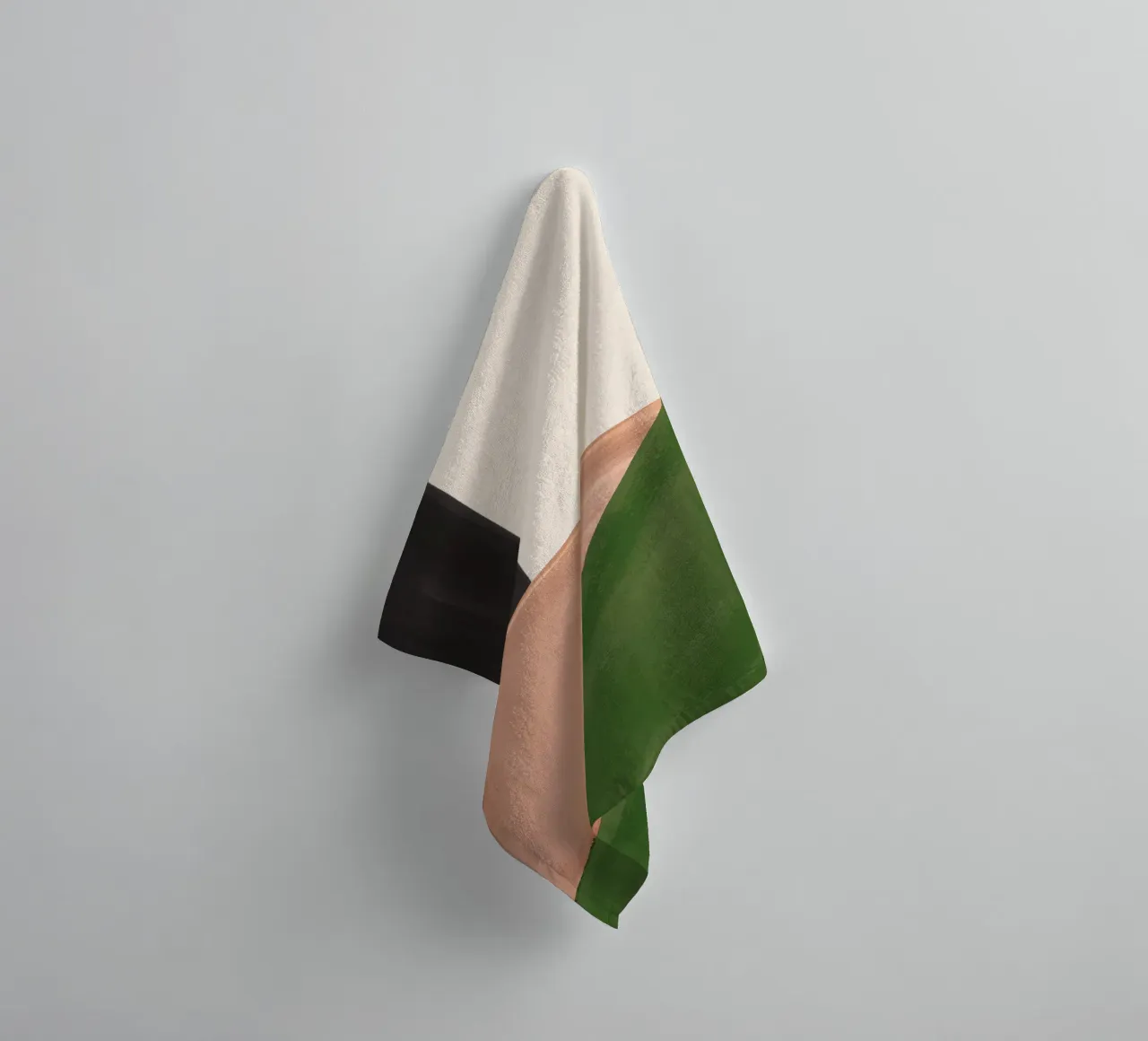 Modern Abstract Minimal Shapes 23 towel by ThingDesign