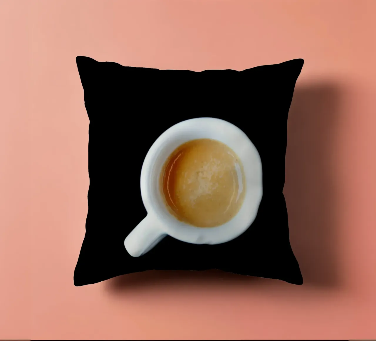 Espresso Liebe cuscino da atmospheric pictures