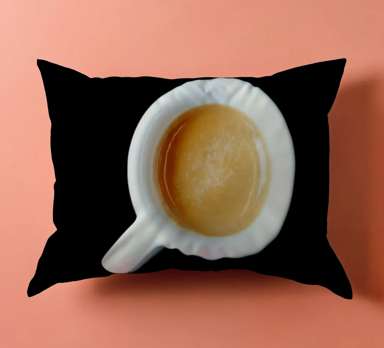 Espresso Liebe cuscino da atmospheric pictures