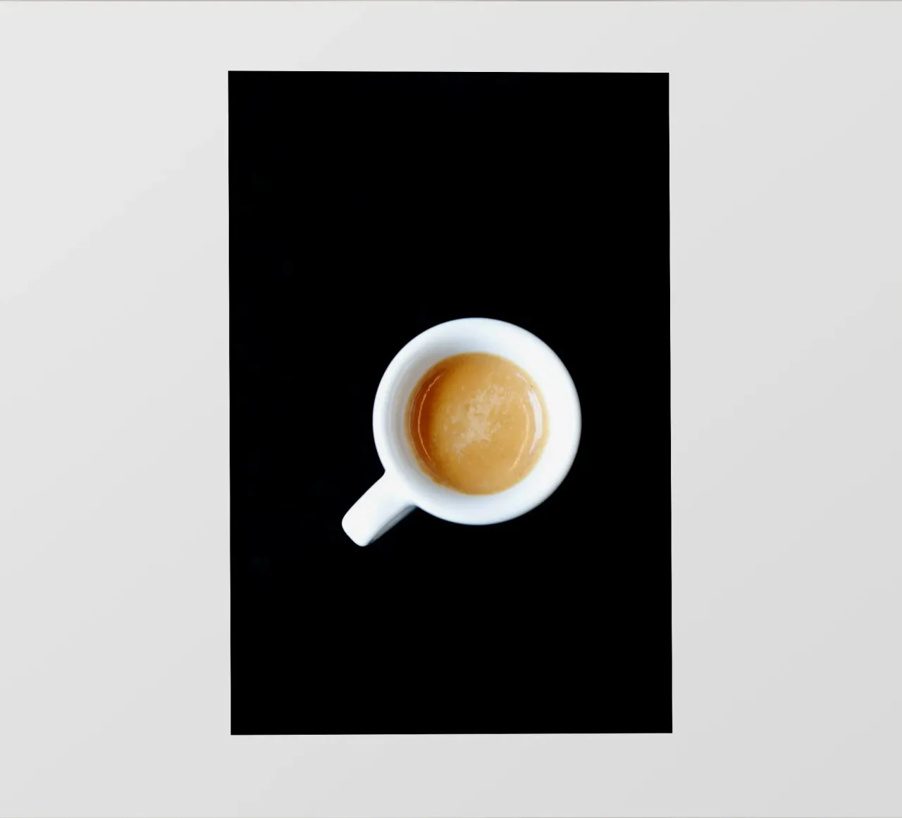 Espresso Liebe telo in pvc da atmospheric pictures