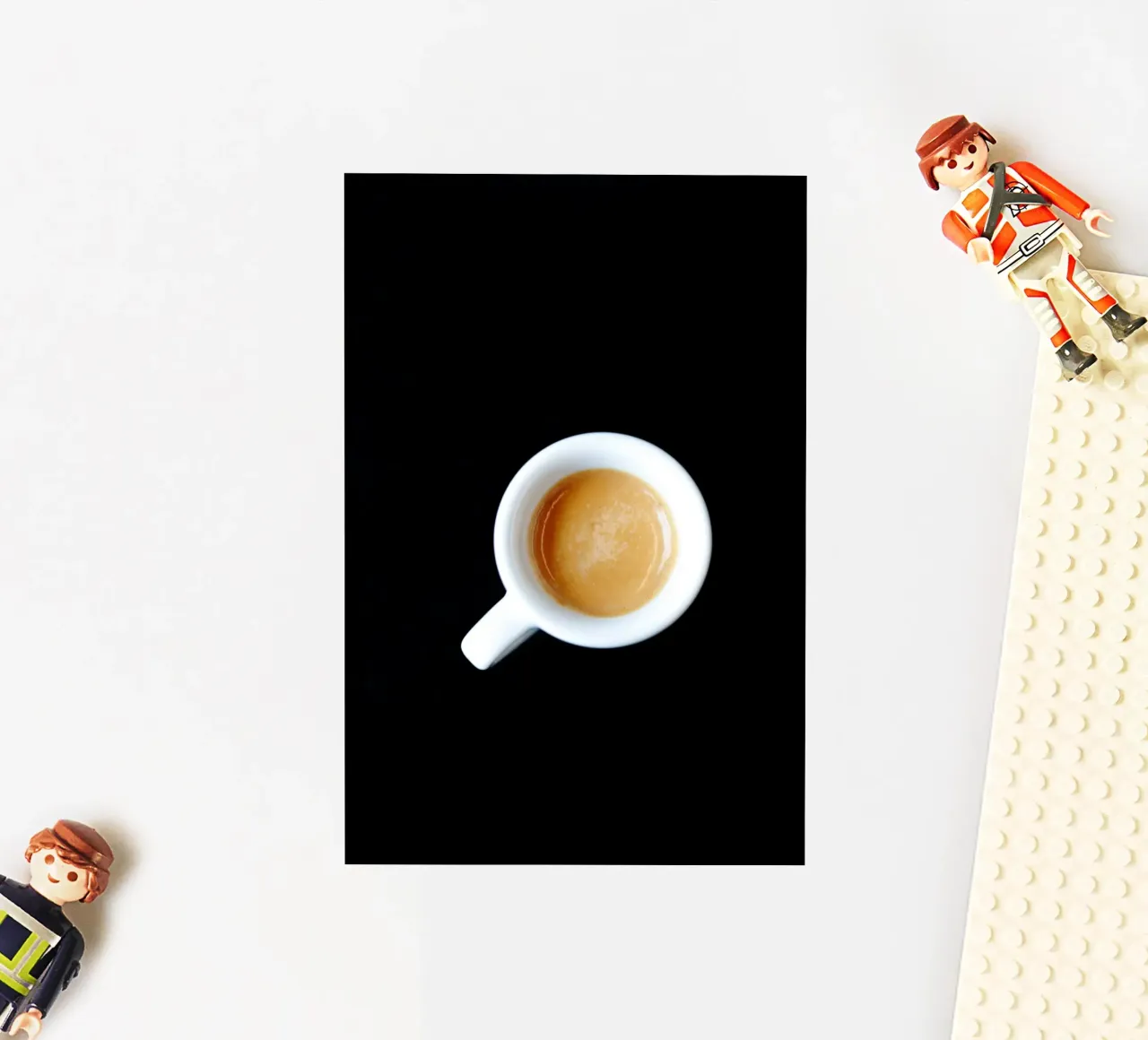 Espresso Liebe adesivo da art picture