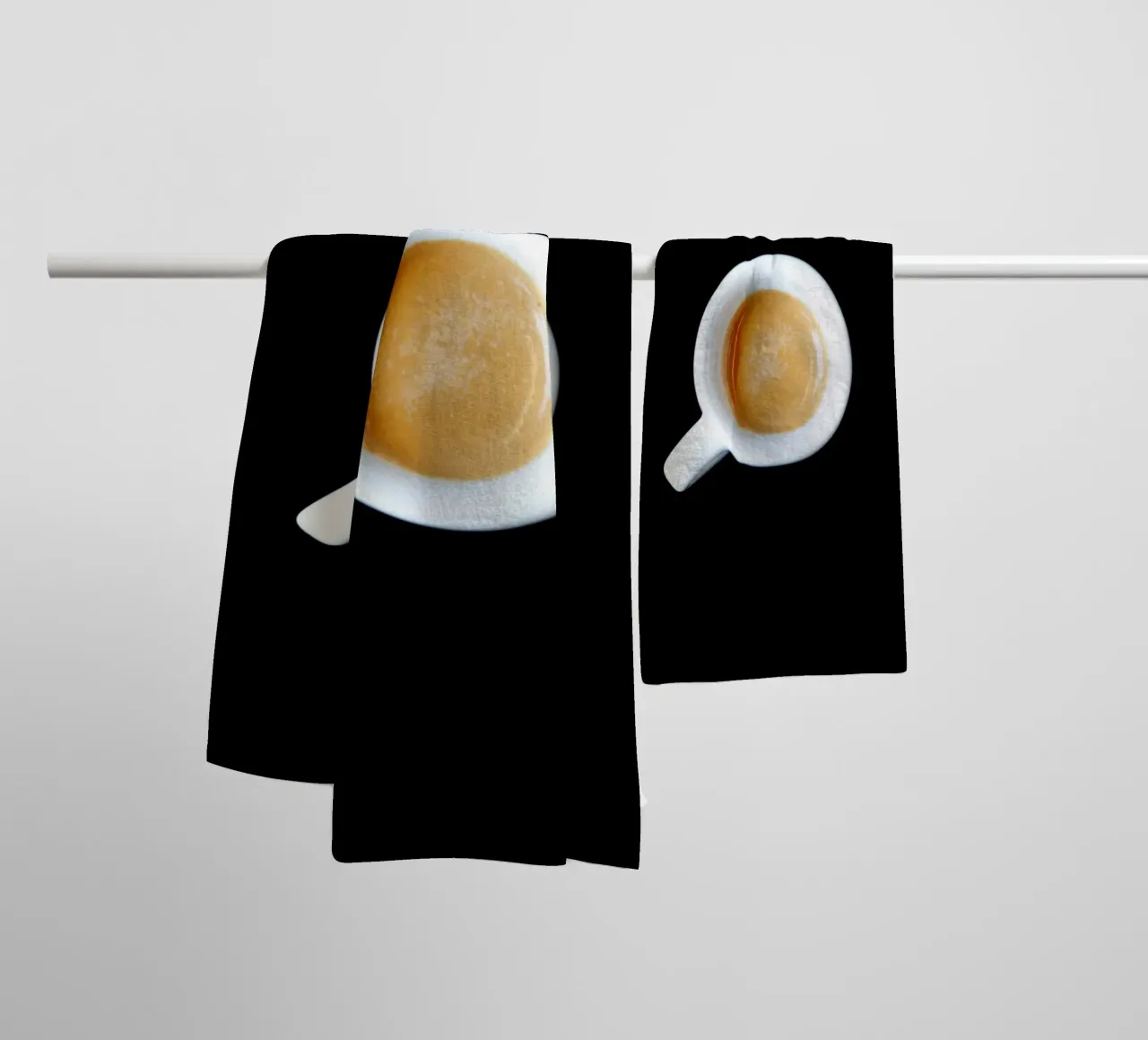 Espresso Liebe asciugamano da bagno da atmospheric pictures