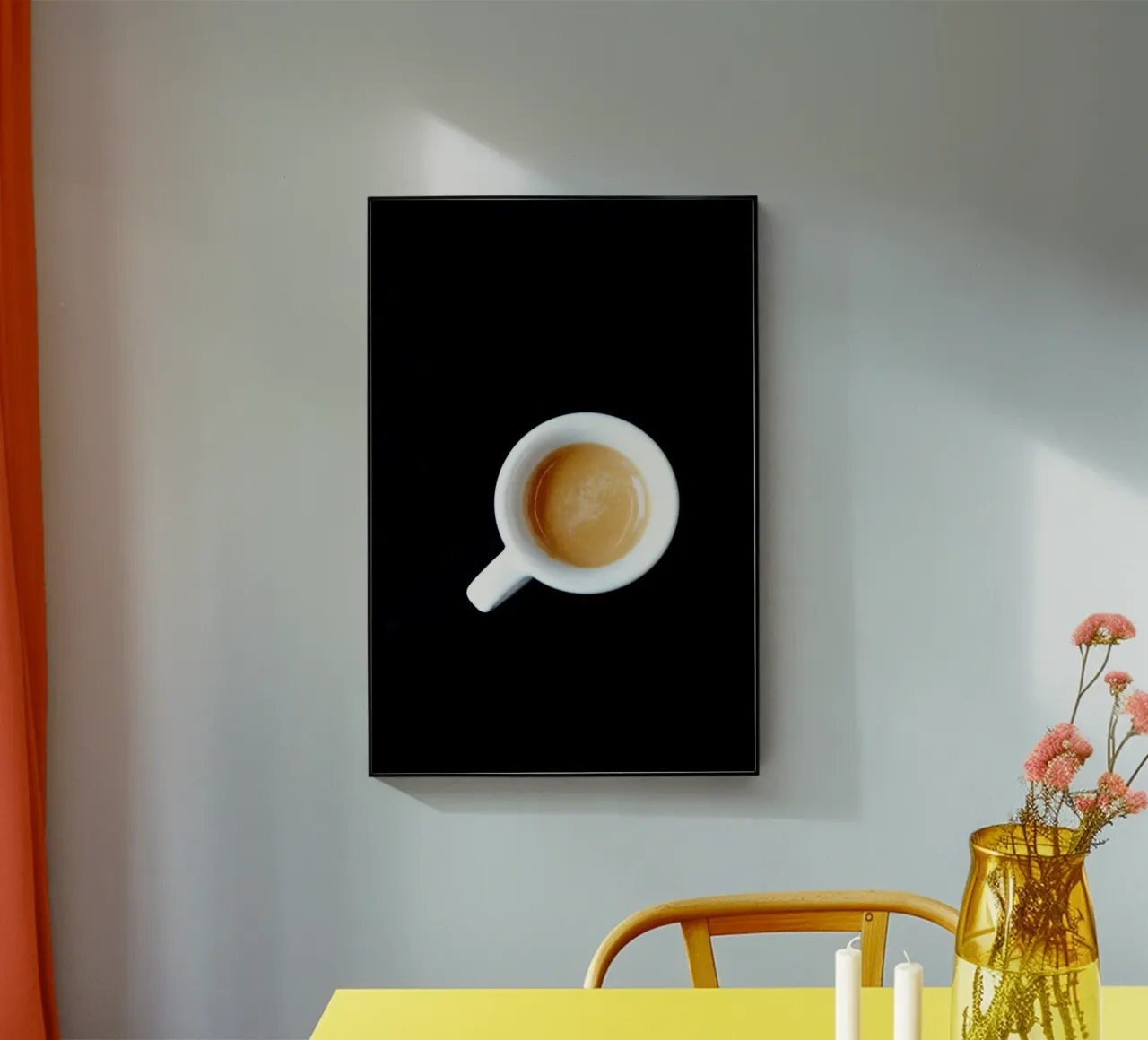 Espresso Liebe plexiglass da atmospheric pictures