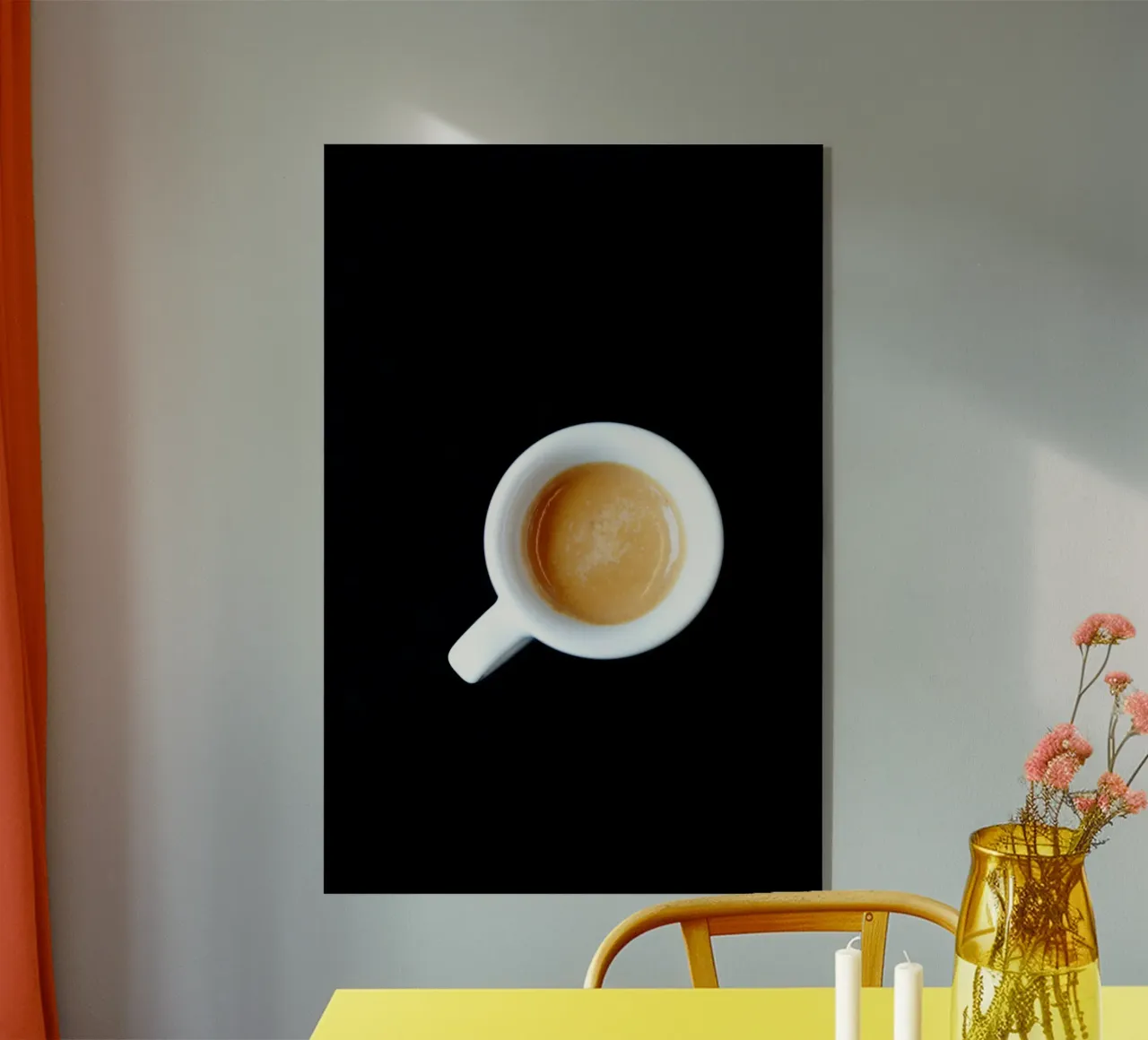 Espresso Liebe plexiglass da atmospheric pictures