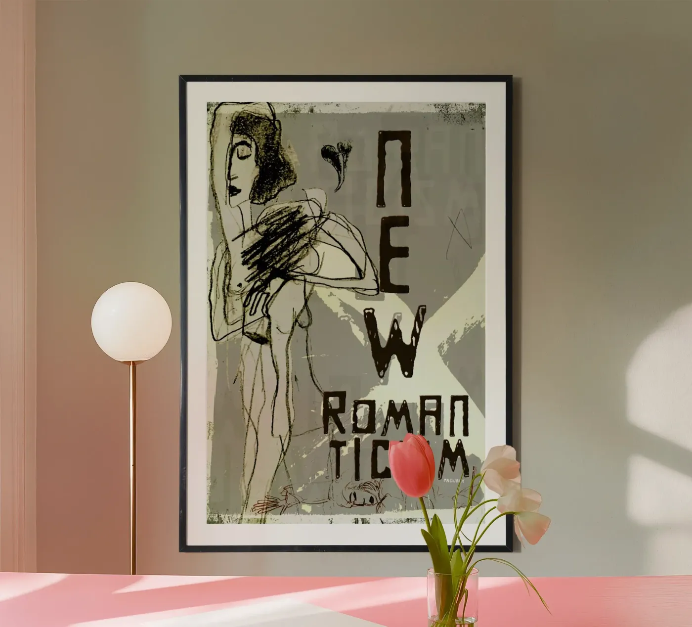 New Romanticism poster da Sandrine Pagnoux