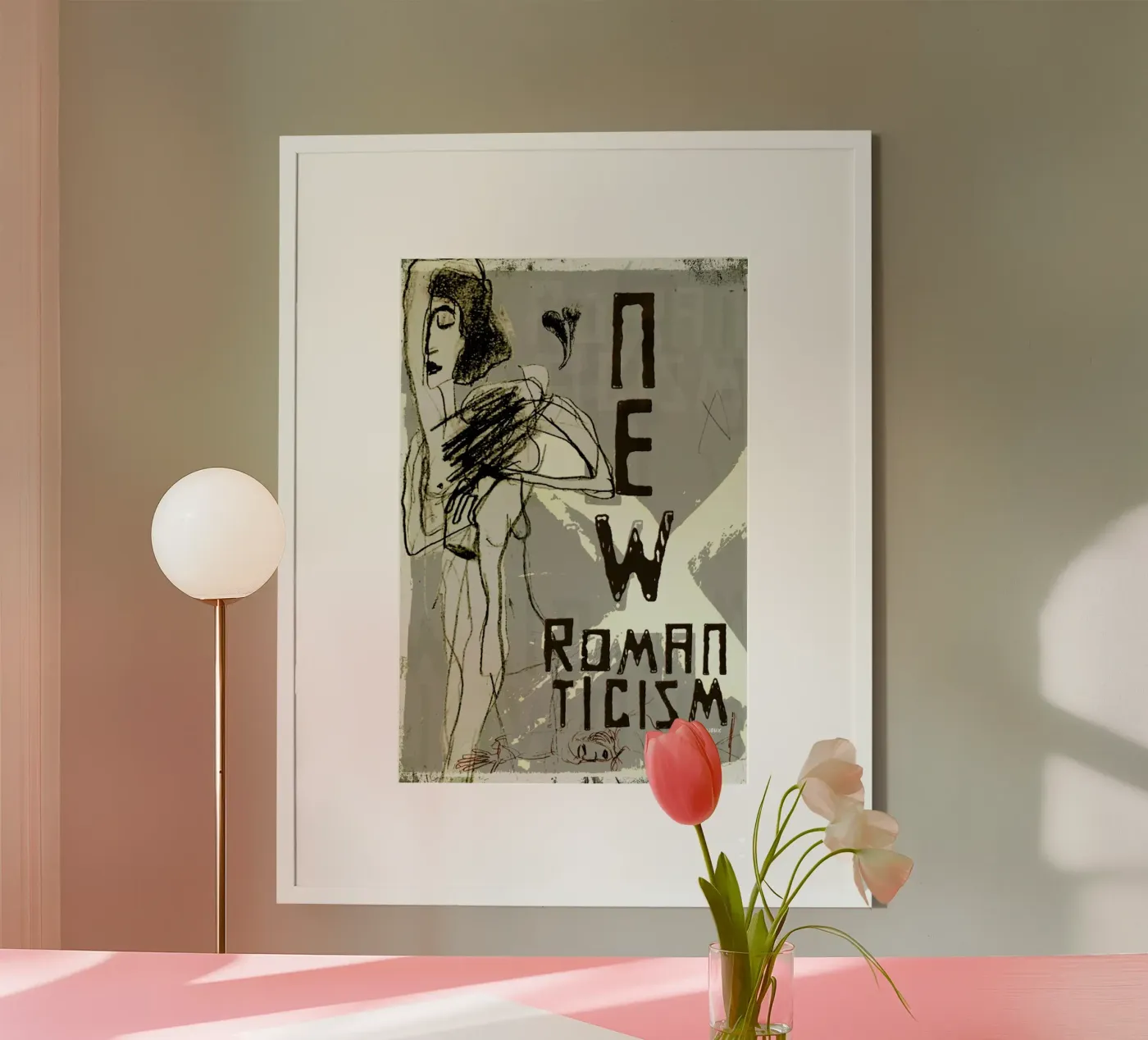 New Romanticism poster da Sandrine Pagnoux