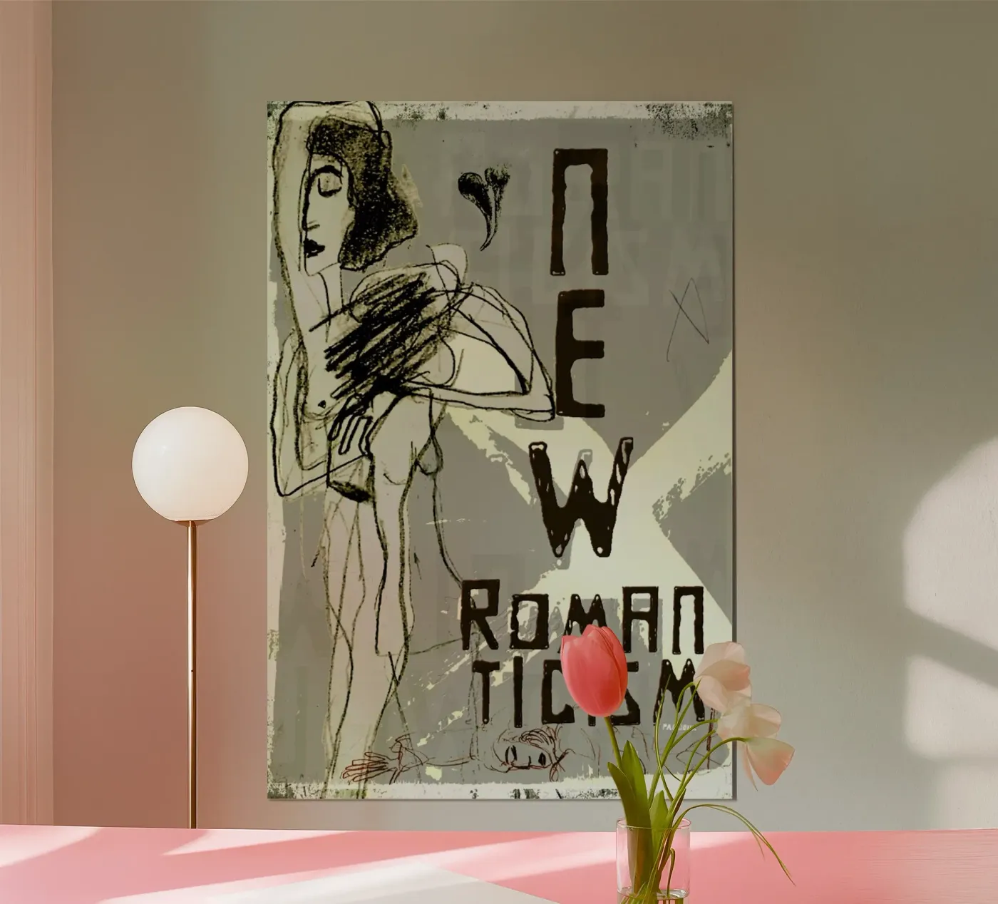 New Romanticism poster da Sandrine Pagnoux